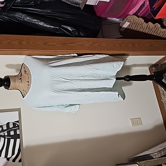 3xl light blue lularoe Irma. - Picture 1 of 3